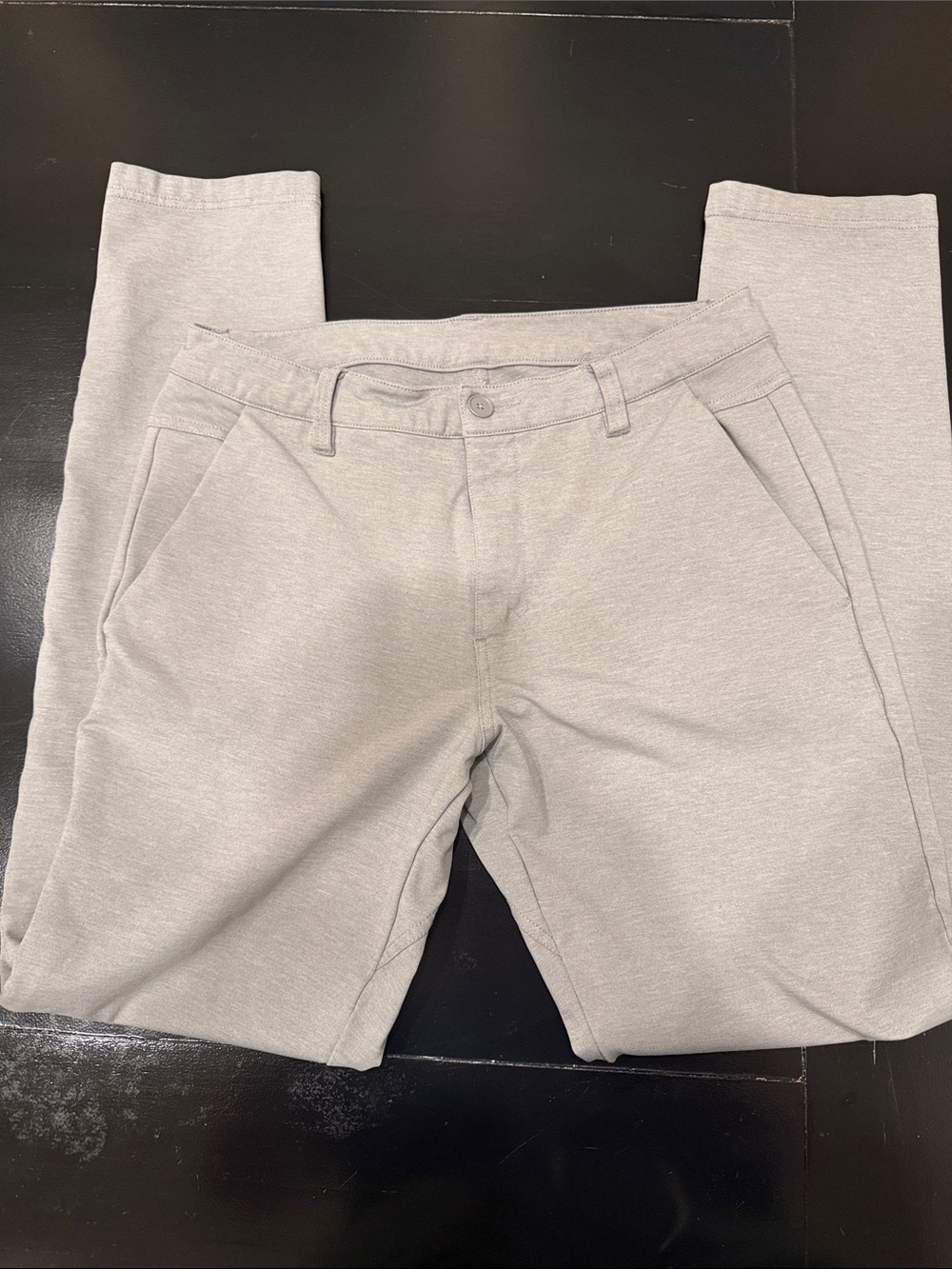 BYLT Basics Light Gray Jogger-Style Sweatpants